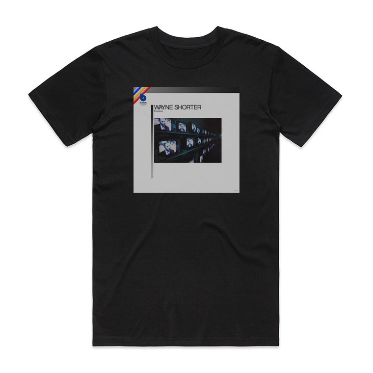 Wayne Shorter Etcetera Album Cover T-Shirt Black