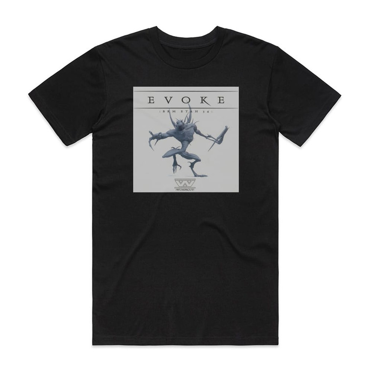 wumpscut Evoke Album Cover T-Shirt Black