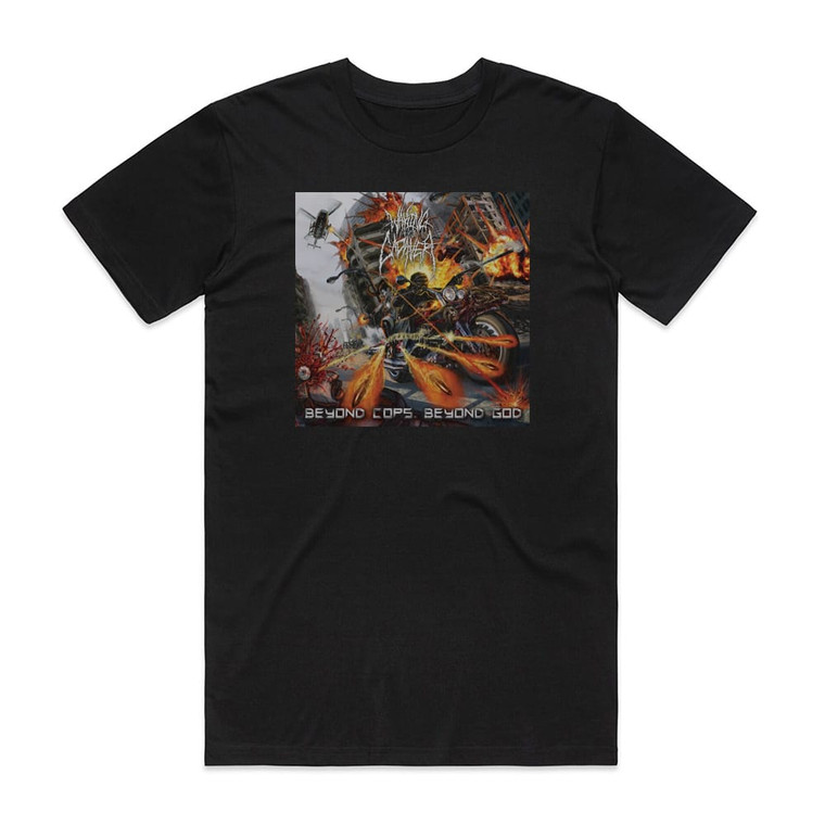 Waking the Cadaver Beyond Cops Beyond God Album Cover T-Shirt Black