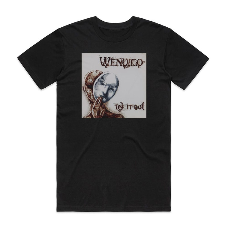 Wendigo Let It Out Album Cover T-Shirt Black