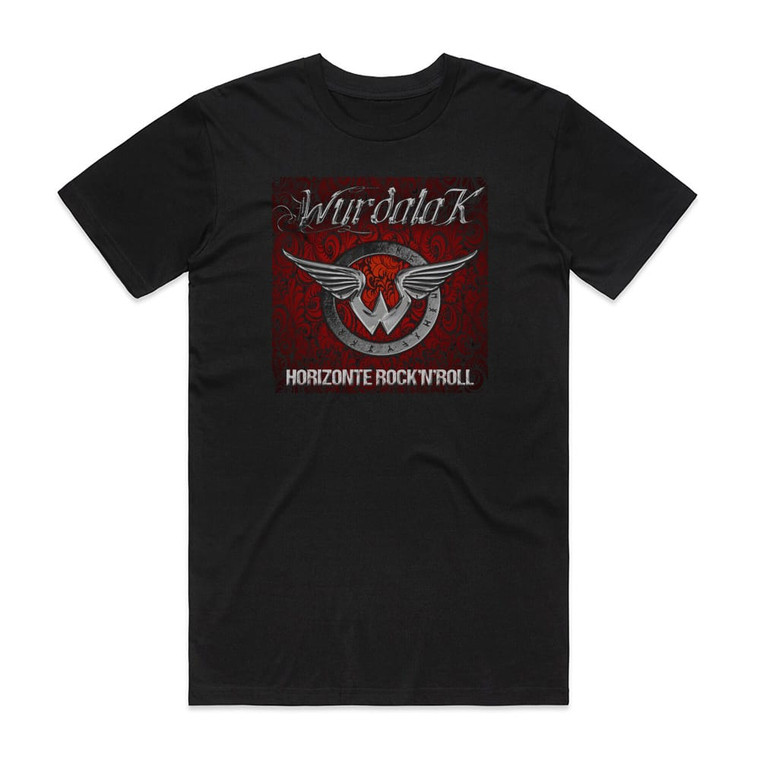 Wurdalak Horizonte Rocknroll Album Cover T-Shirt Black