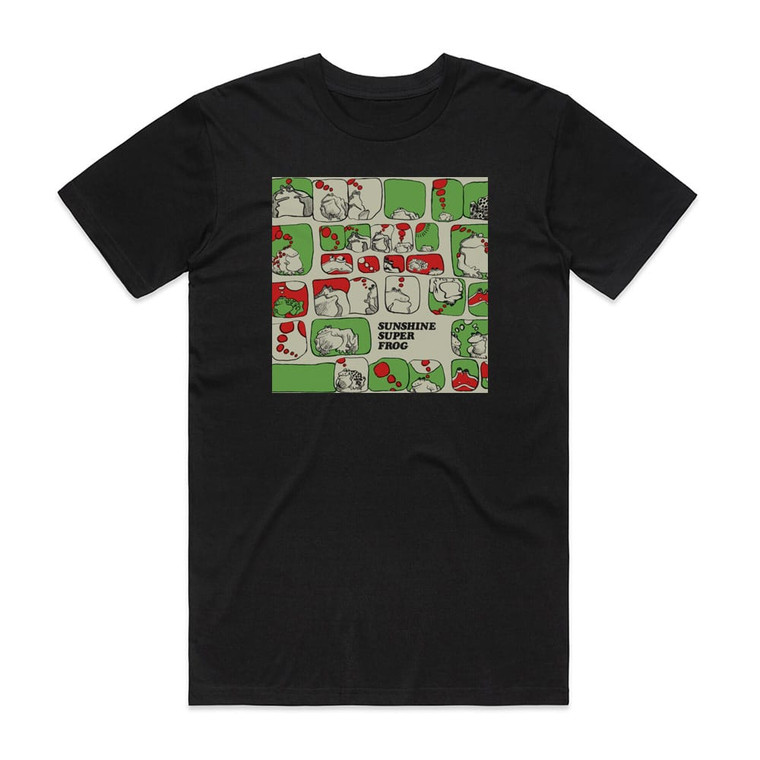 Wynder K Frog Sunshine Super Frog Album Cover T-Shirt Black