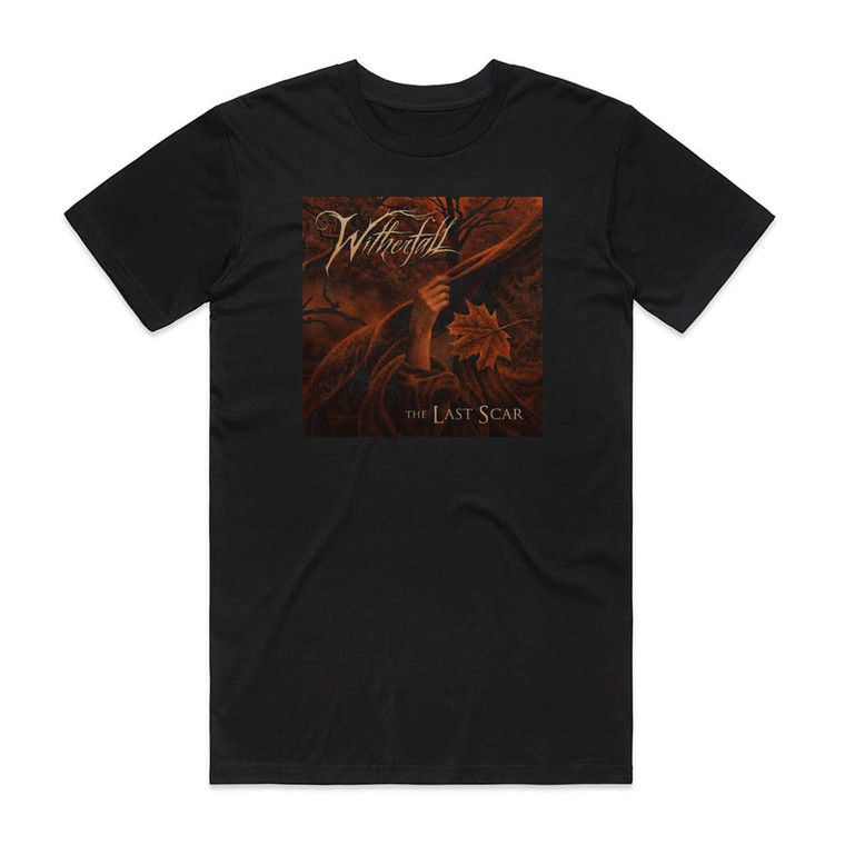 Witherfall The Last Scar Album Cover T-Shirt Black