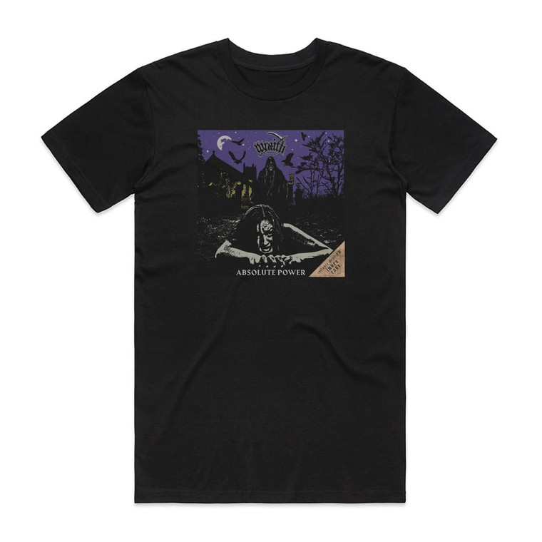 Wraith Absolute Power Album Cover T-Shirt Black