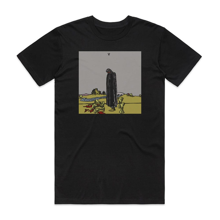 Wavves V Album Cover T-Shirt Black