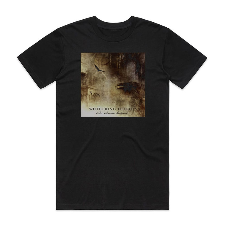 Wuthering Heights The Shadow Cabinet Album Cover T-Shirt Black