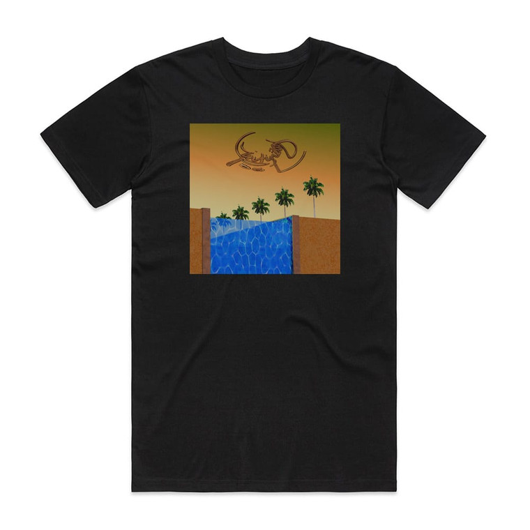 When Saints Go Machine Infinity Pool Album Cover T-Shirt Black