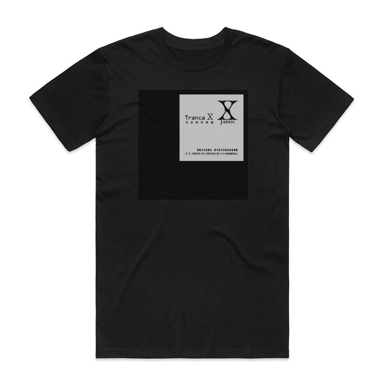X JAPAN Trance X Album Cover T-Shirt Black