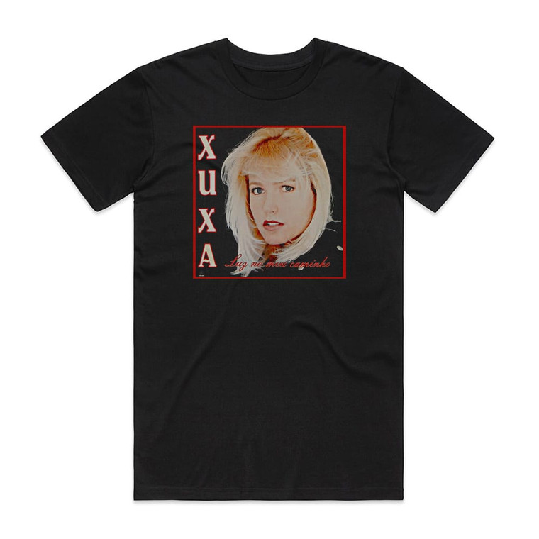 Xuxa Luz No Meu Caminho Album Cover T-Shirt Black