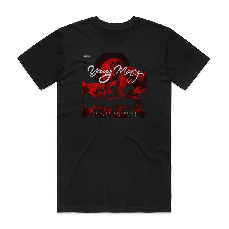 Young Money Rise Of An Empire 1 Album Cover T-Shirt Black