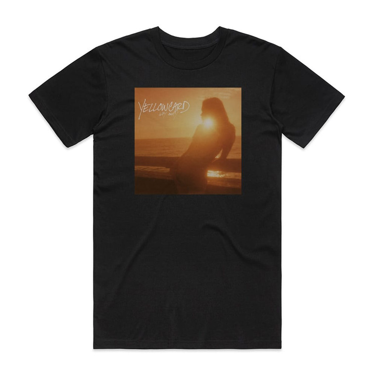 Yellowcard Way Away Album Cover T-Shirt Black
