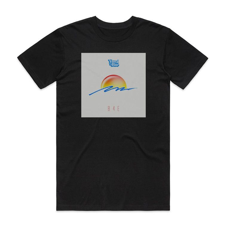 YUNG BAE B4E Album Cover T-Shirt Black