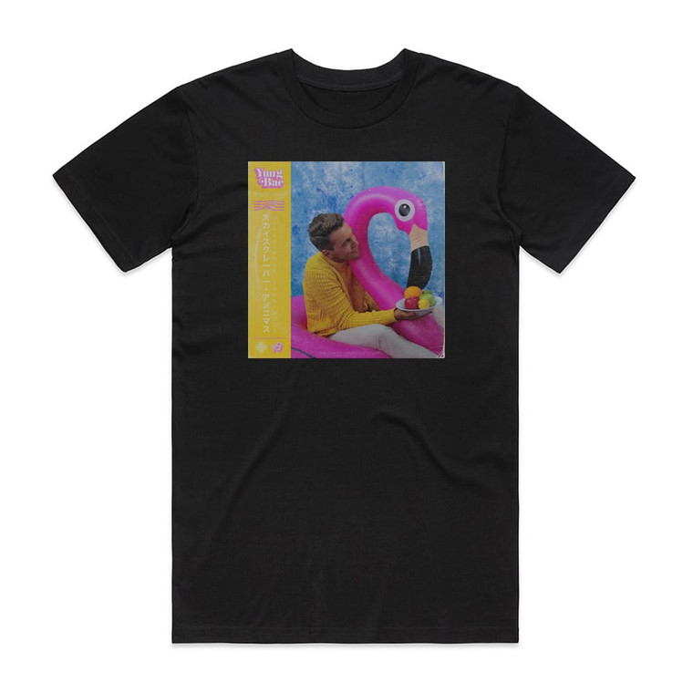YUNG BAE Skyscraper Anonymous Album Cover T-Shirt Black