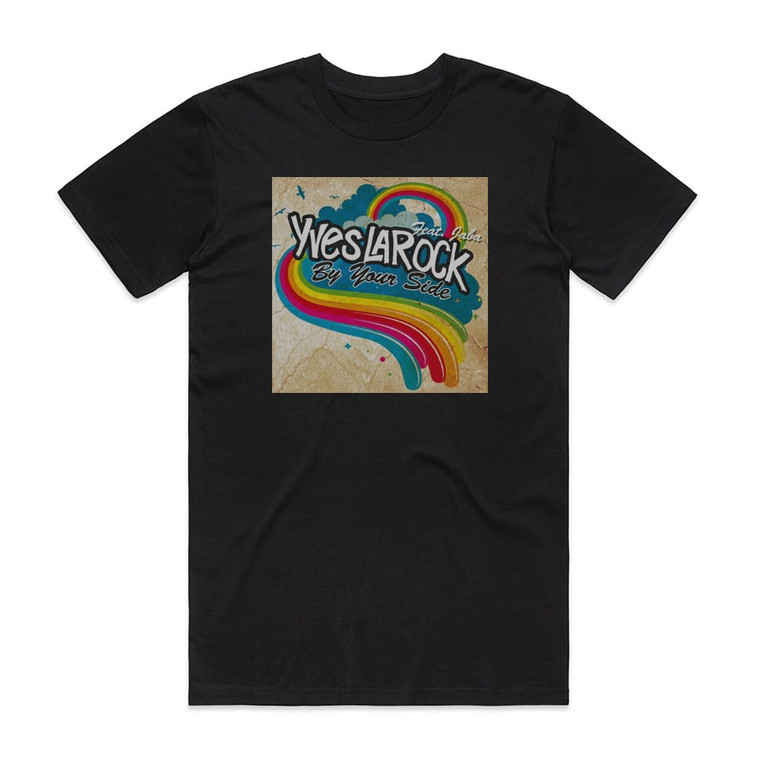 Yves Larock By Your Side Album Cover T-Shirt Black