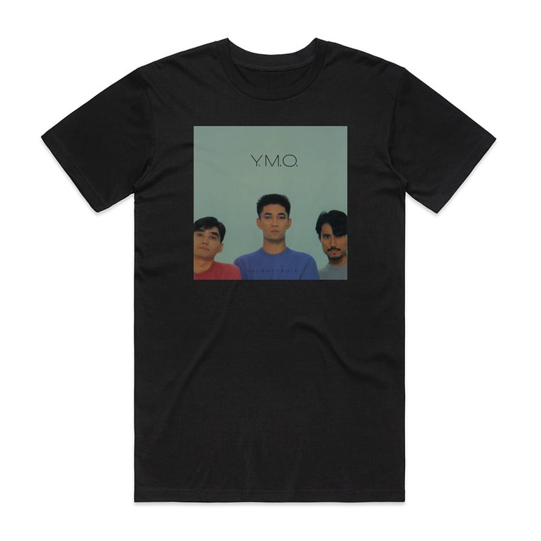 Yellow Magic Orchestra Naughty Boys Album Cover T-Shirt Black