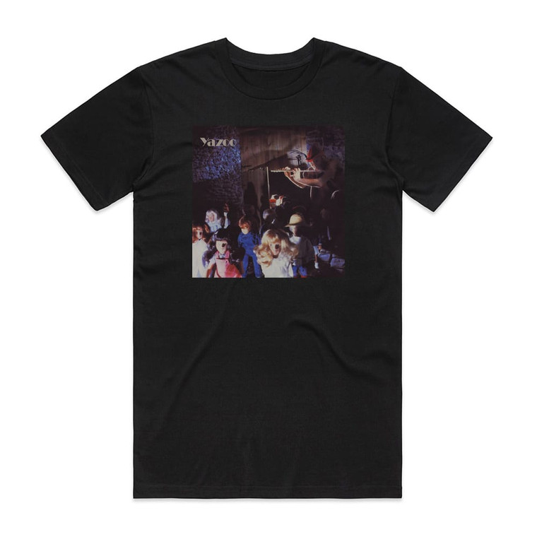 Yazoo Dont Go 1 Album Cover T-Shirt Black