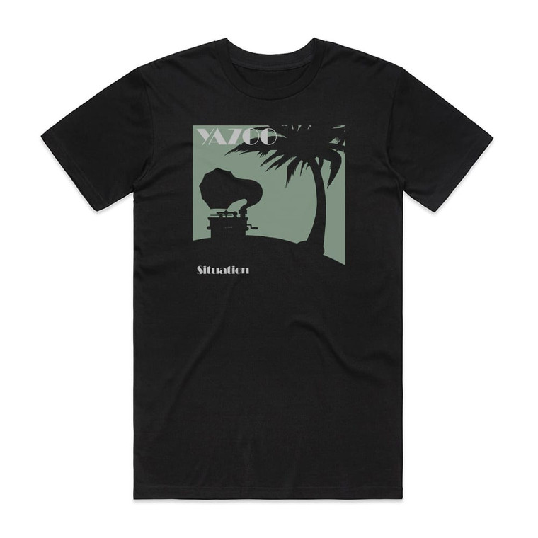 Yazoo Situation Album Cover T-Shirt Black