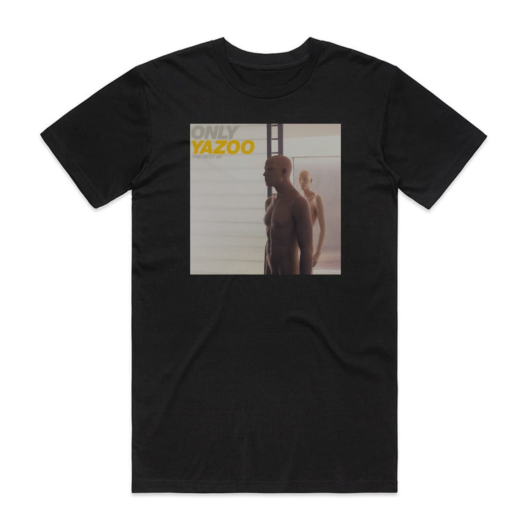 Yazoo Only Yazoo The Best Of Album Cover T-Shirt Black