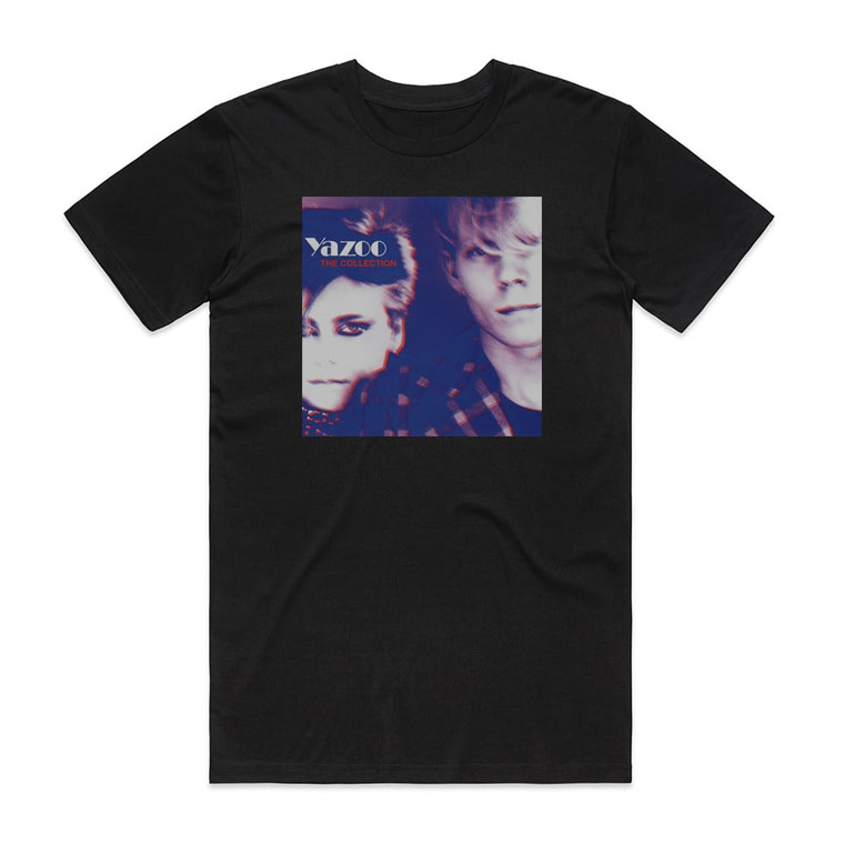 Yazoo The Collection Album Cover T-Shirt Black