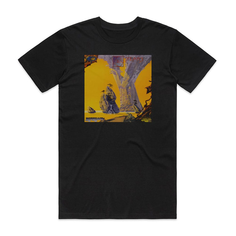 Yes Yesyears Album Cover T-Shirt Black