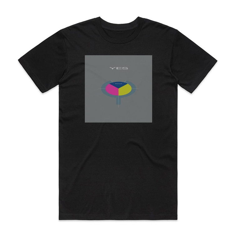 Yes 90125 1 Album Cover T-Shirt Black
