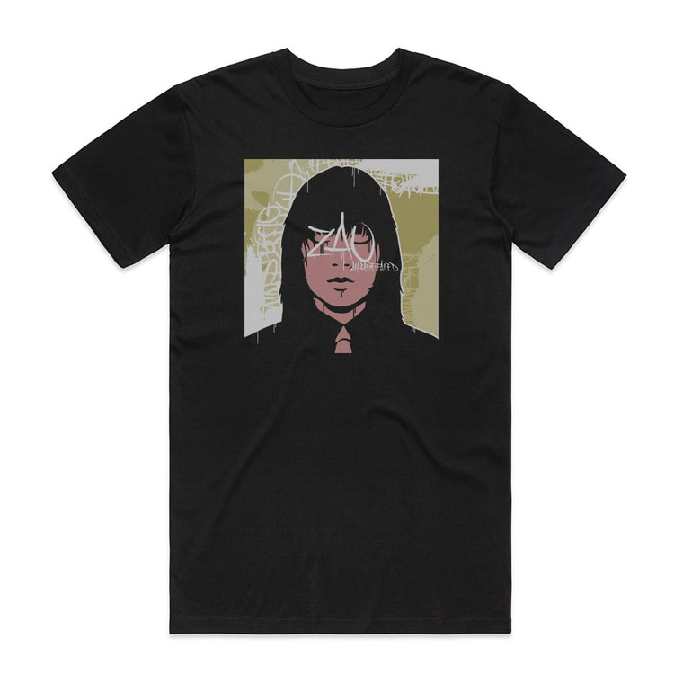 Zao All Else Failed 1 Album Cover T-Shirt Black