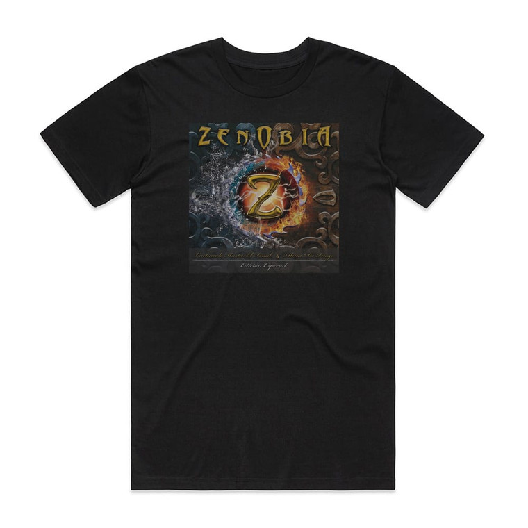 Zenobia Luchando Hasta El Final Alma De Fuego Edicin Especial Album Cover T-Shirt Black