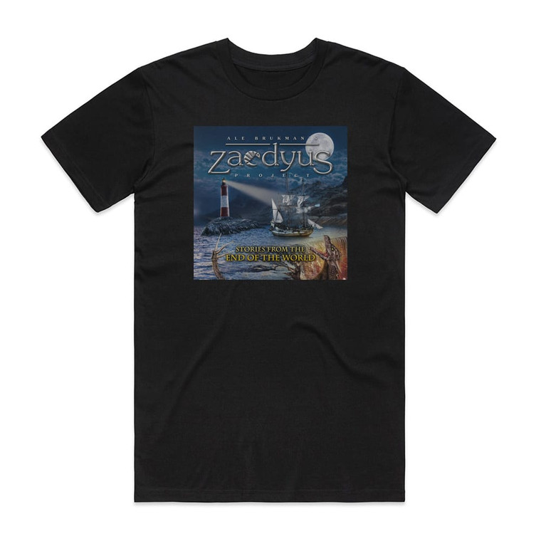 Zaedyus Stories From The End Of The World Album Cover T-Shirt Black