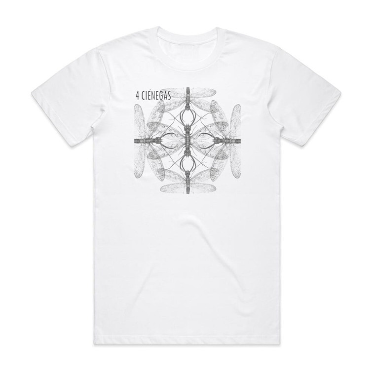 4 Cienegas Cuatro Cinegas Album Cover T-Shirt White