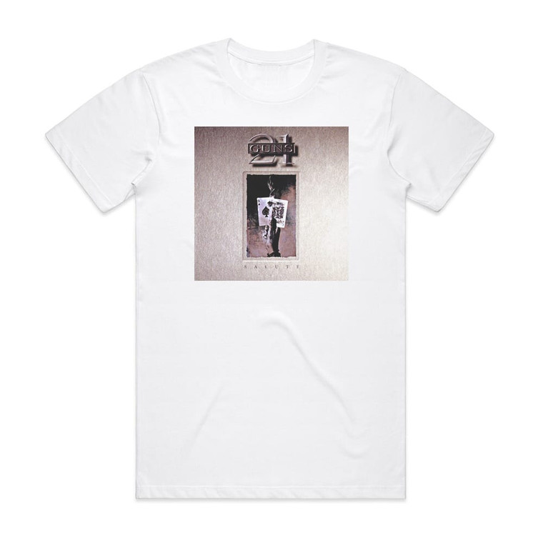 21 Guns Salute Album Cover T-Shirt White