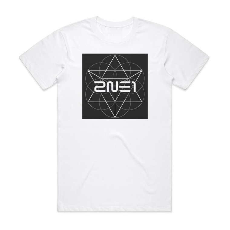 2NE1 Crush Album Cover T-Shirt White