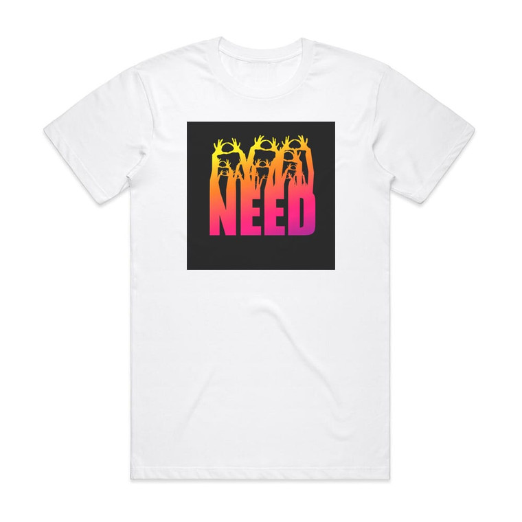 3OH3 Need Album Cover T-Shirt White