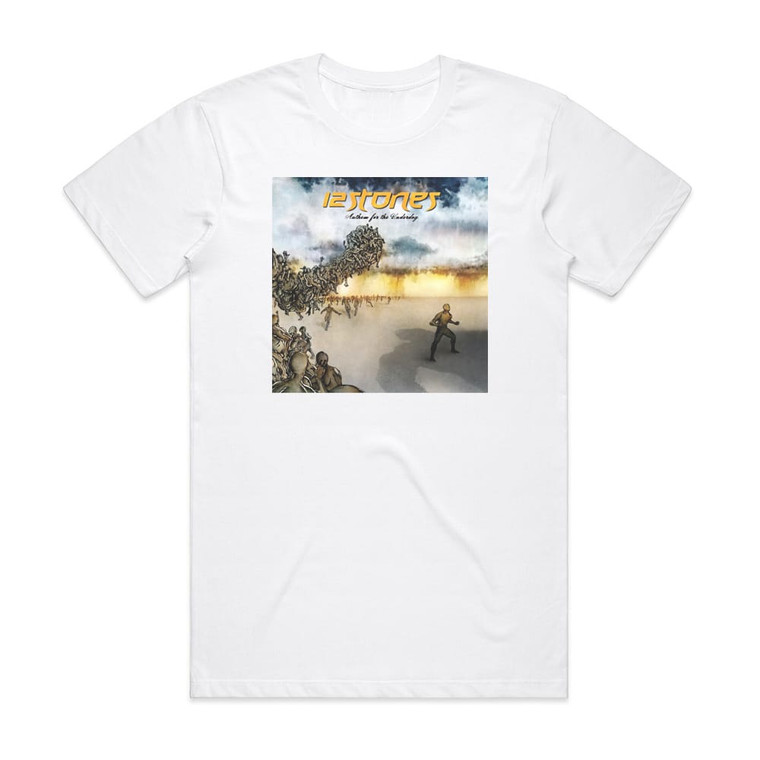 12 Stones Anthem For The Underdog Album Cover T-Shirt White