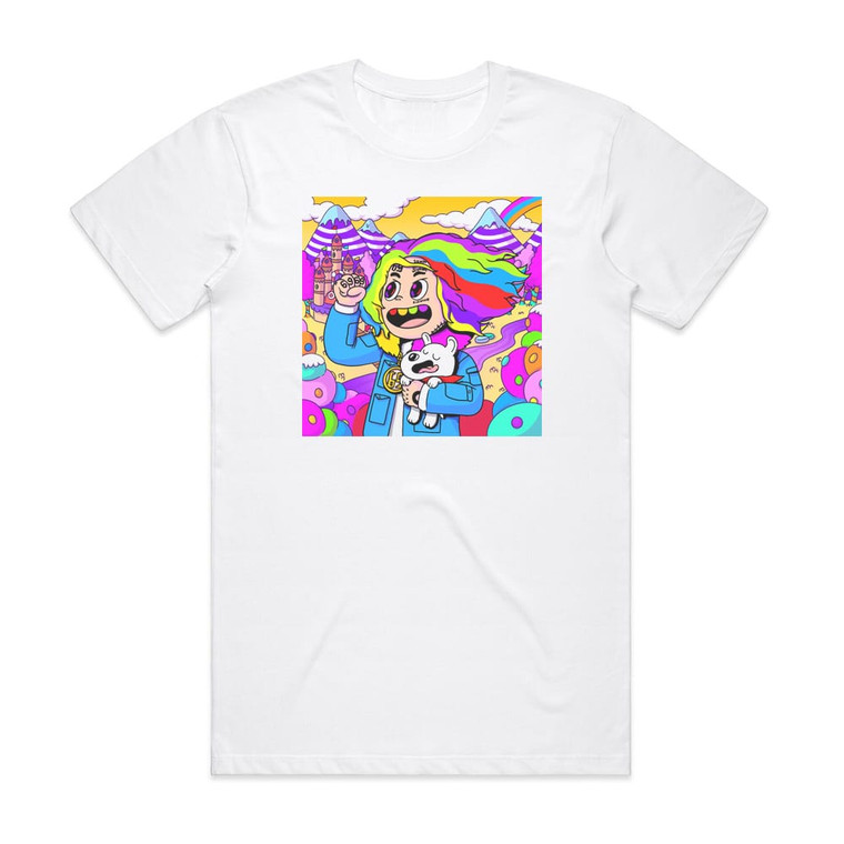6ix9ine Day69 Album Cover T-Shirt White 6ix9ine Day69 Album Cover T-Shirt White