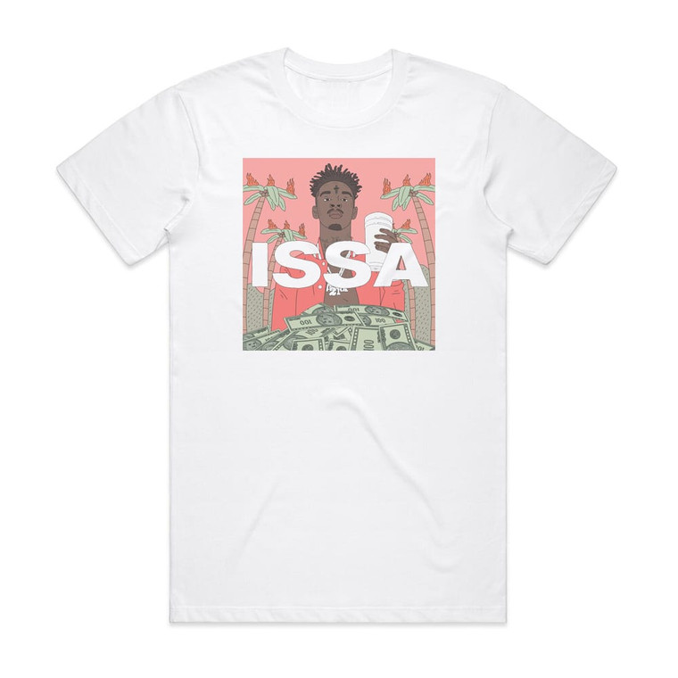 21 Savage Issa Album Album Cover T-Shirt White