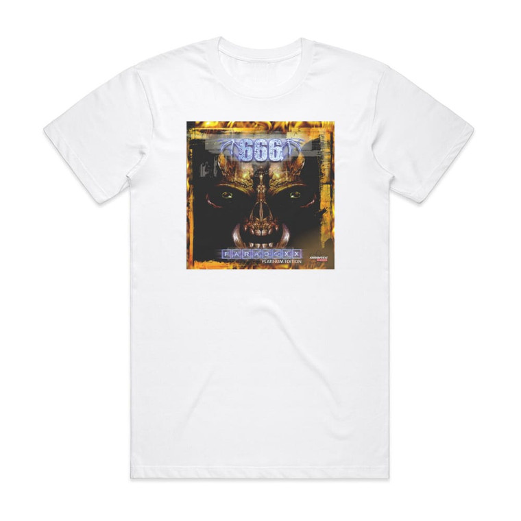 666 Paradoxx Album Cover T-Shirt White