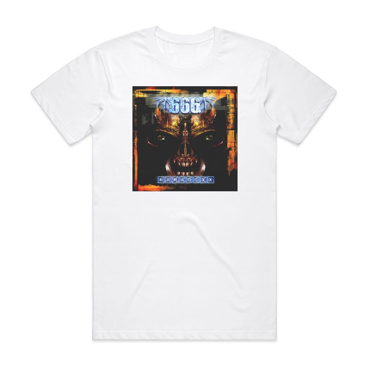 666 Paradoxx 1 Album Cover T-Shirt White