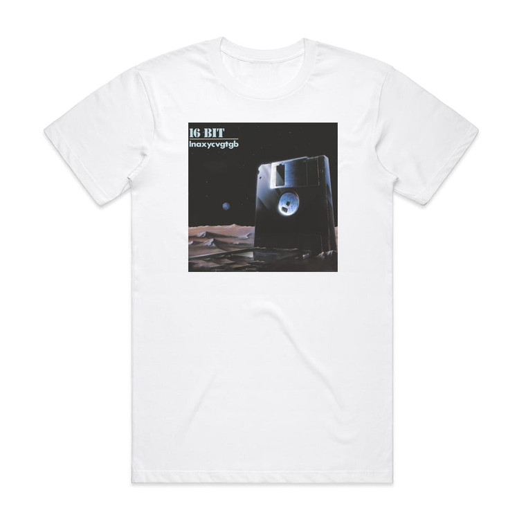 16 Bit Inaxycvgtgb Album Cover T-Shirt White