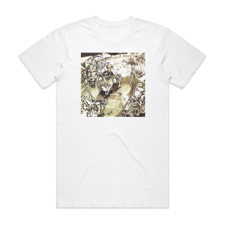 16 Blaze Of Incompetence Album Cover T-Shirt White