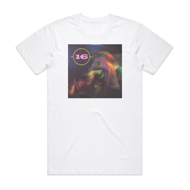 16 Tocohara 16 Album Cover T-Shirt White