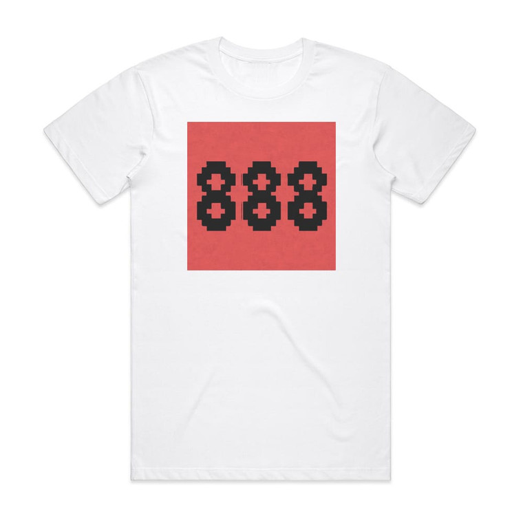 2Tm23 888 Album Cover T-Shirt White