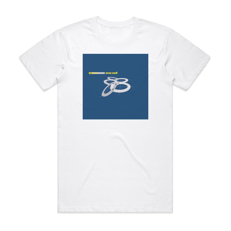 808 State Exel Album Cover T-Shirt White