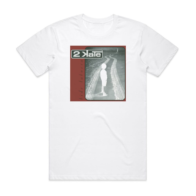 2Kate Bide Laburra Album Cover T-Shirt White