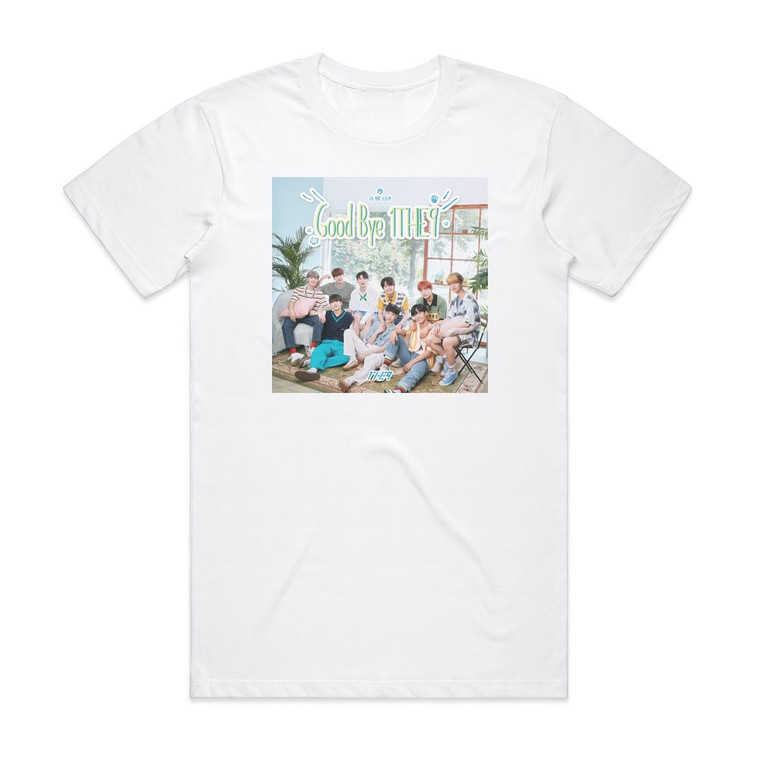 1THE9 Good Bye 1The9 Album Cover T-Shirt White
