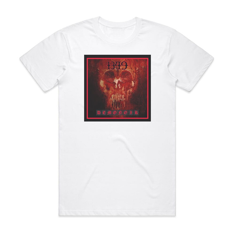 1349 Demonoir 1 Album Cover T-Shirt White