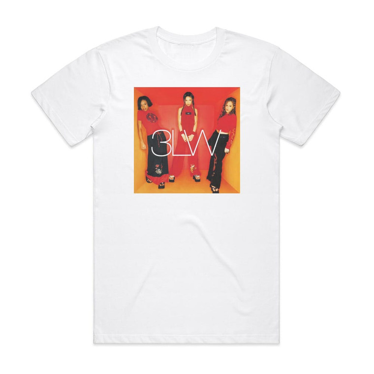 3LW 3Lw Album Cover T-Shirt White