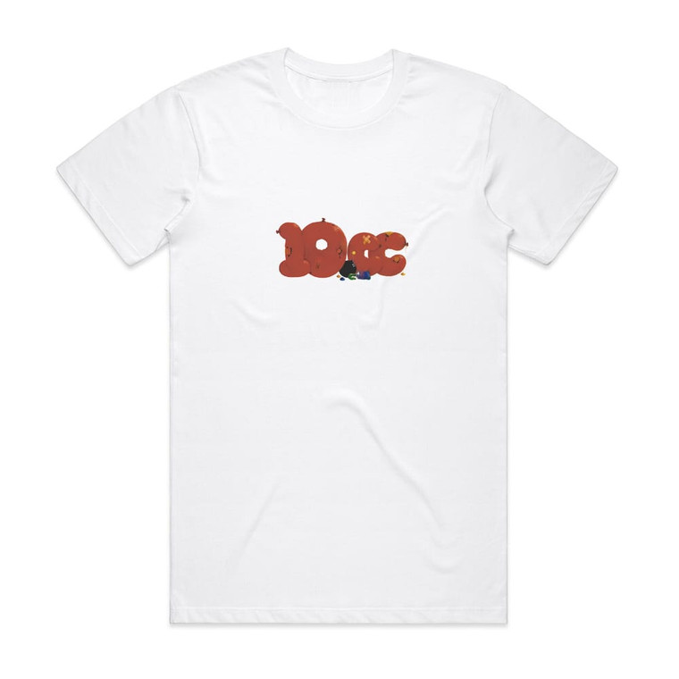 10cc 10Cc 1 Album Cover T-Shirt White