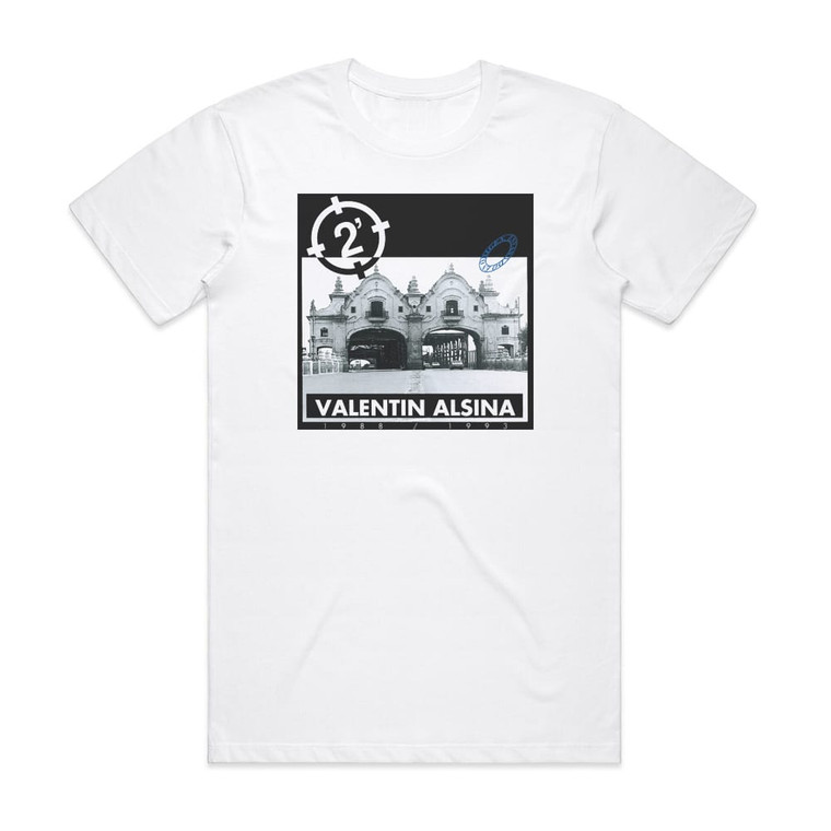 2 Minutos Valentn Alsina Album Cover T-Shirt White