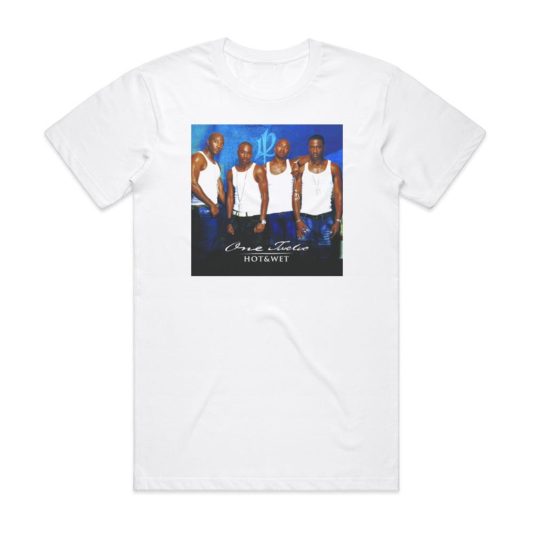 112 Hot Wet Album Cover T-Shirt White