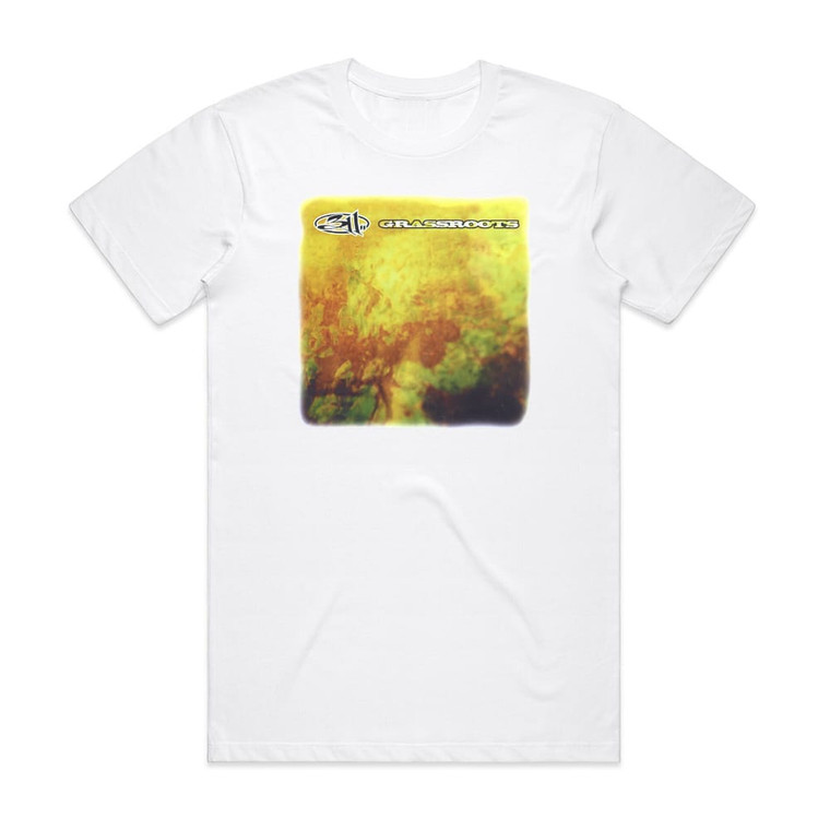 311 Grassroots Album Cover T-Shirt White 311 Grassroots Album Cover T-Shirt White